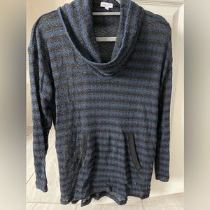 Splendid navy and black stripe medium.